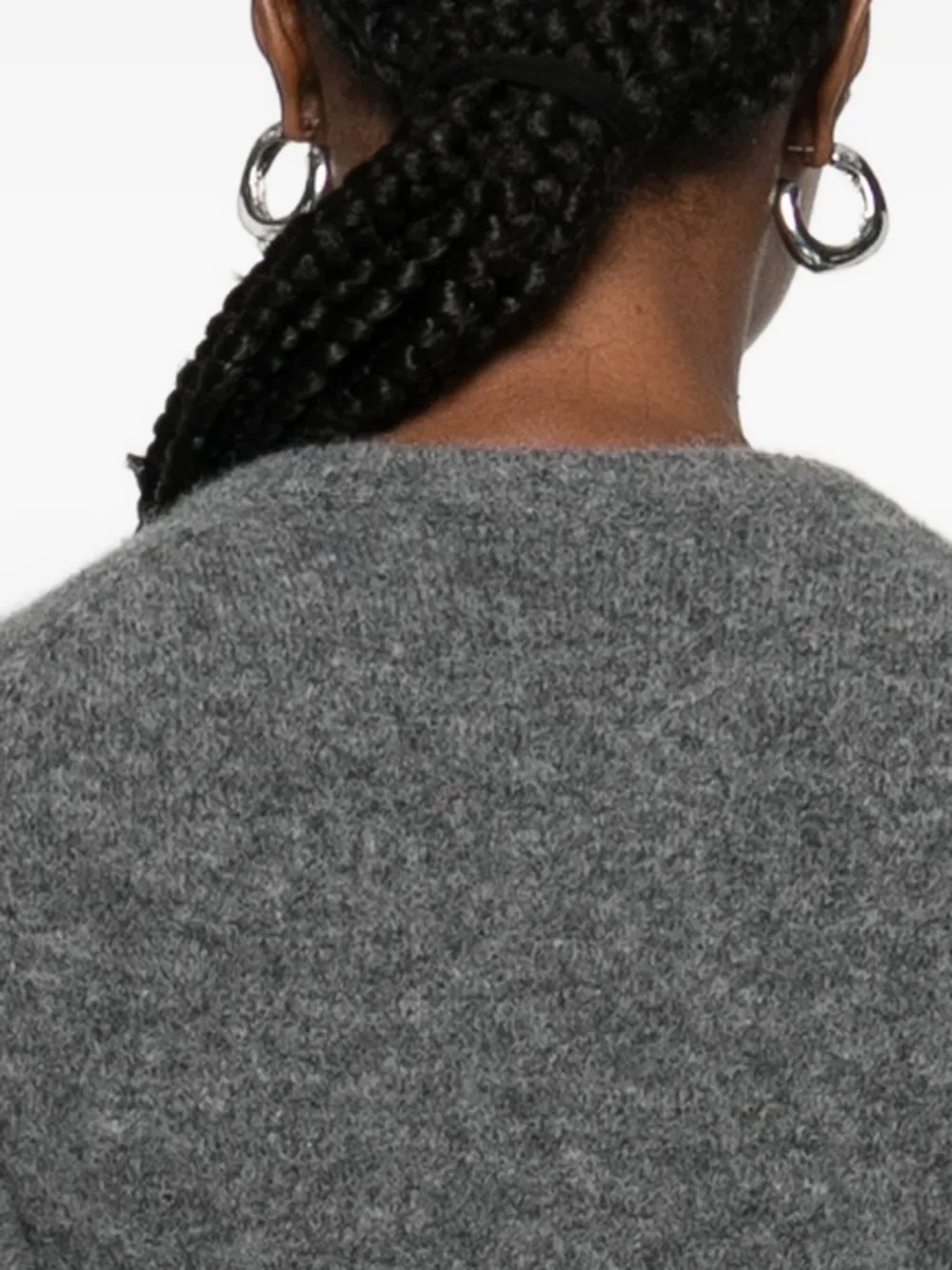 Susanne Bommer Round-neck Sweater In Gray