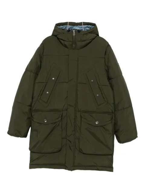 Paul Smith hooded quilted coat