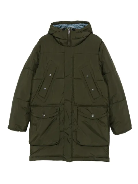 Paul Smith hooded quilted coat