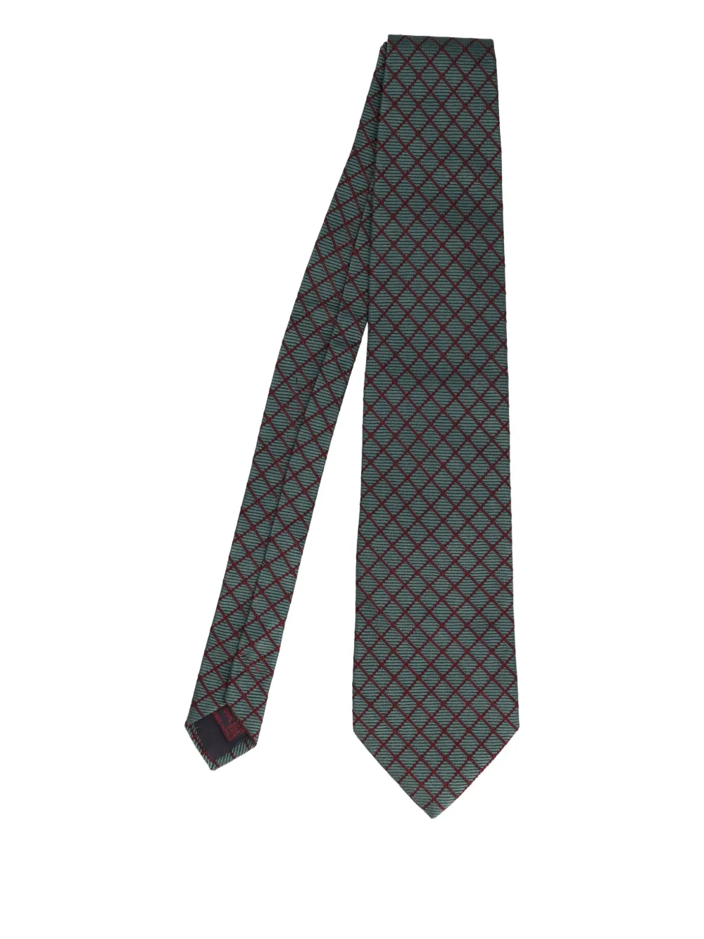 Pre-owned Etro Patterned-jacquard Tie In Blue