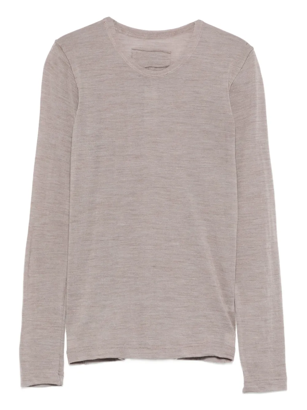 Private 0204 Long-sleeve T-shirt In Brown