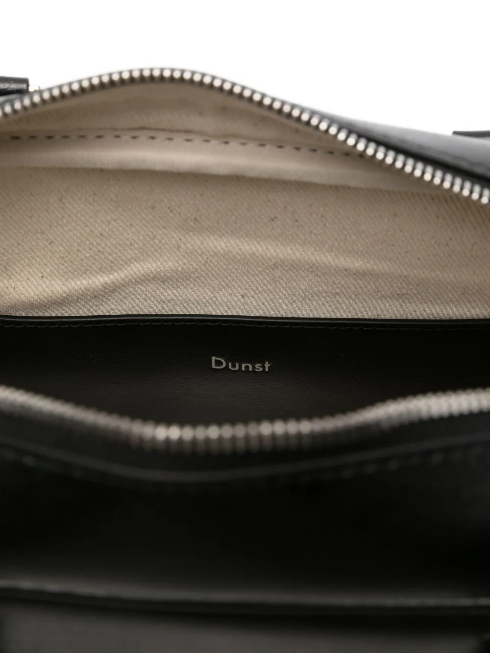 Dunst Top-handle Zip-fastening Shoulder Bag In Black