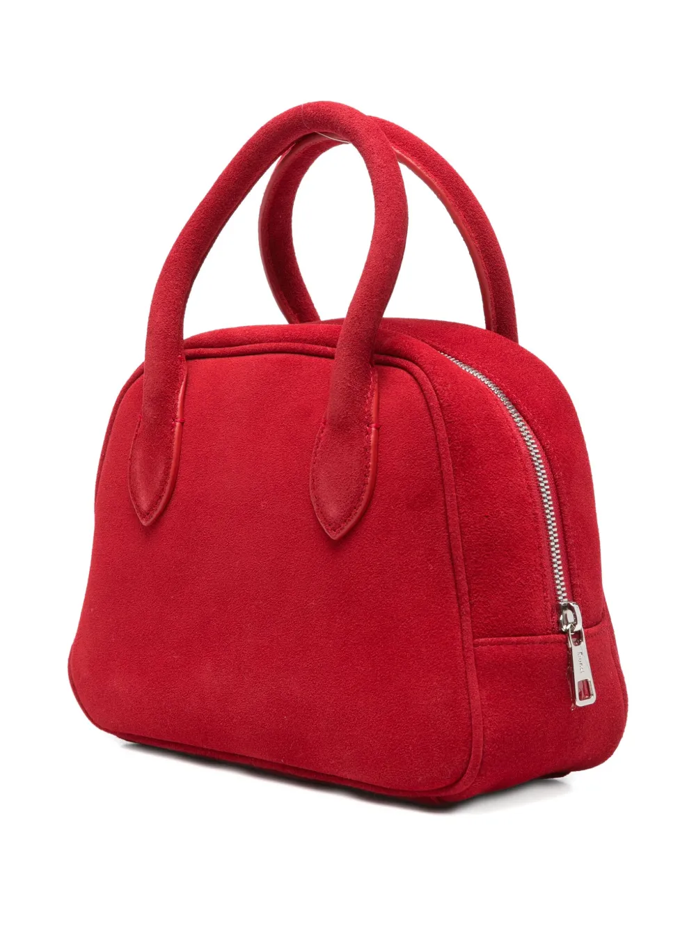 Dunst Suede Tote Bag In Red