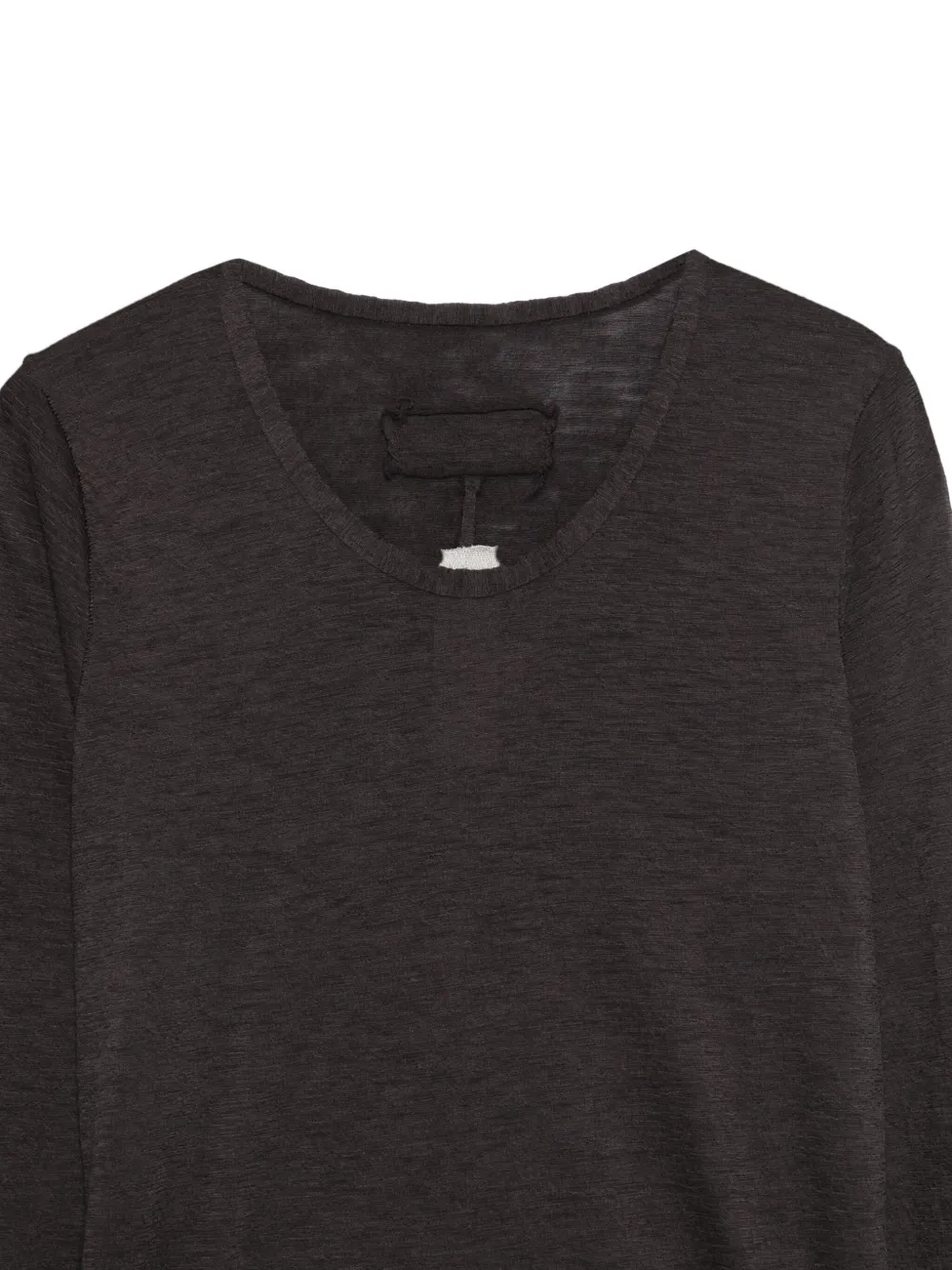 Private 0204 Long-sleeve Sweater In Black