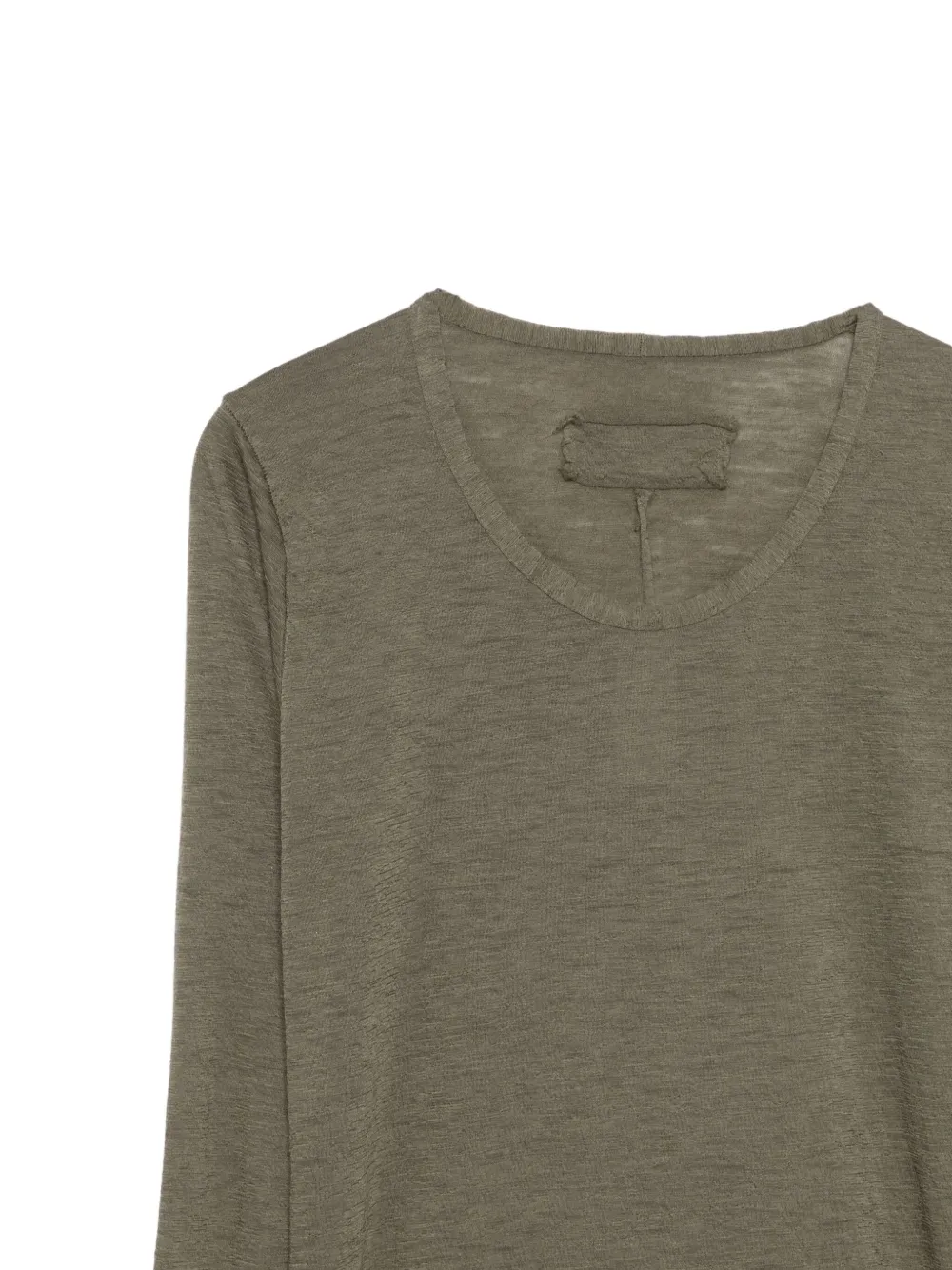 Private 0204 Round-neck Sweater In Green