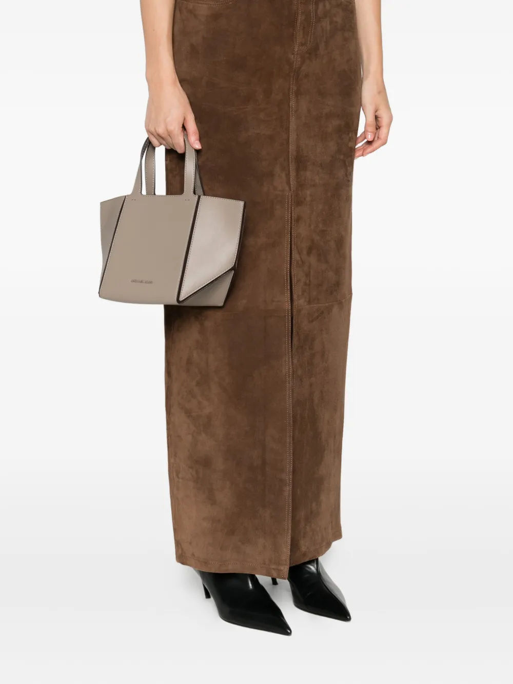 Michael Michael Kors Kleine Jordi shopper - Beige