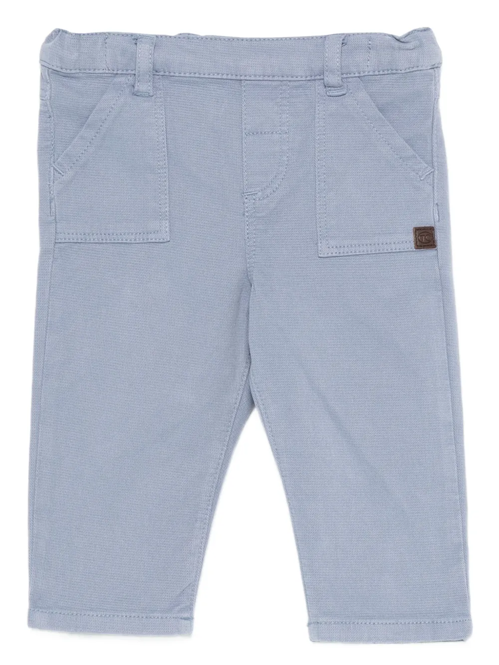 Tartine Et Chocolat Patch-pocket Pants In Blue