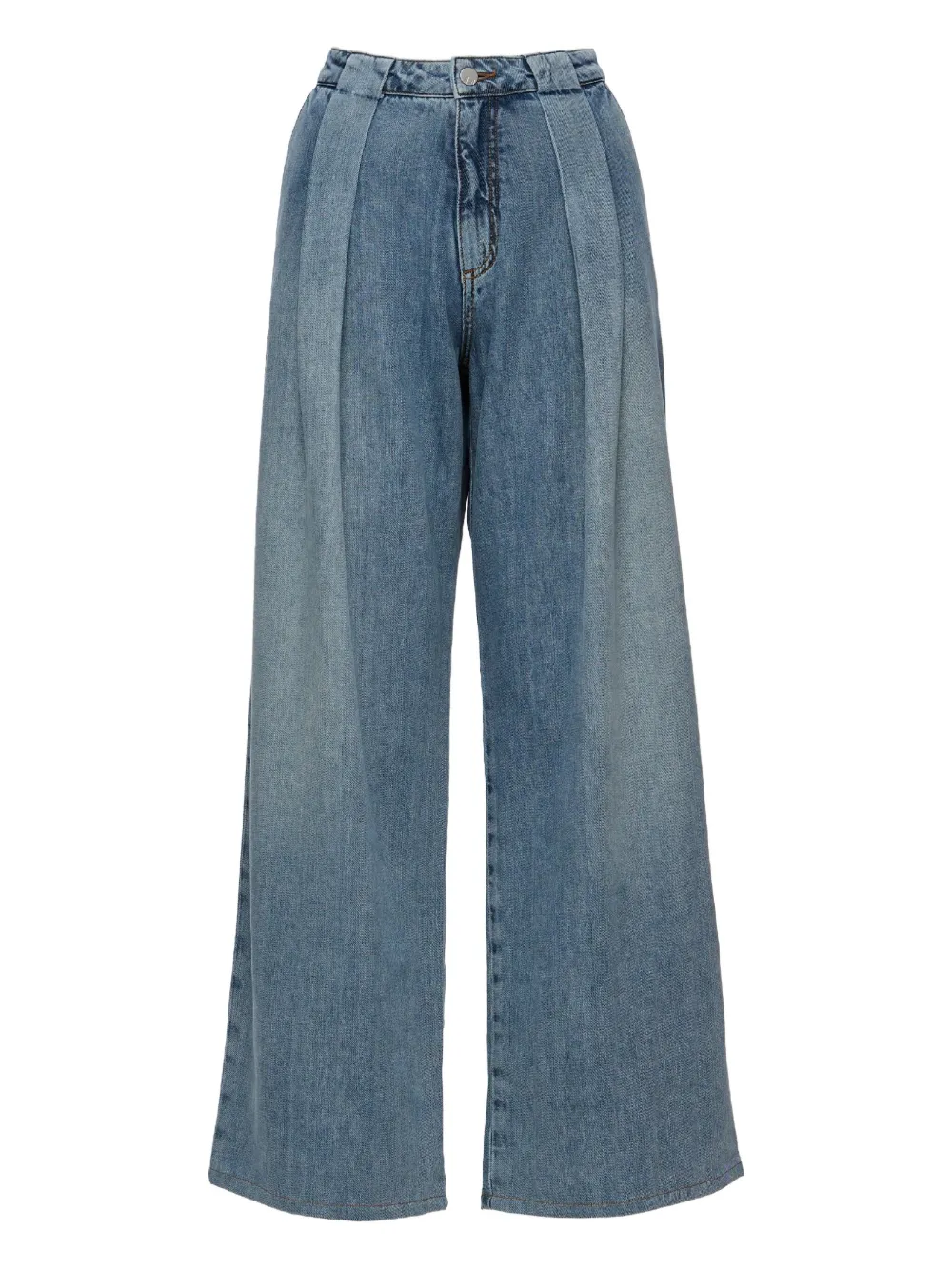 No44 Haru pleated jeans | Blue | Image 1