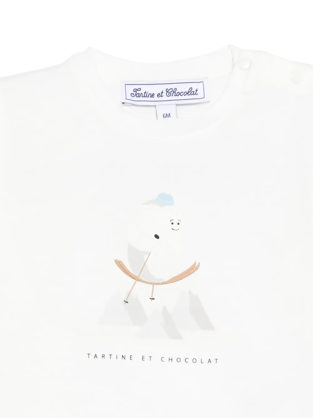 Tartine Et Chocolat Graphic-print T-shirt In Blue