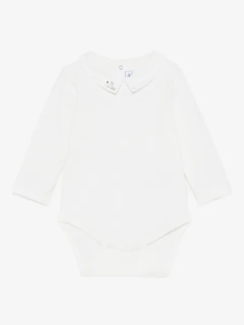 Tartine Et Chocolat embroidered-collar bodysuit