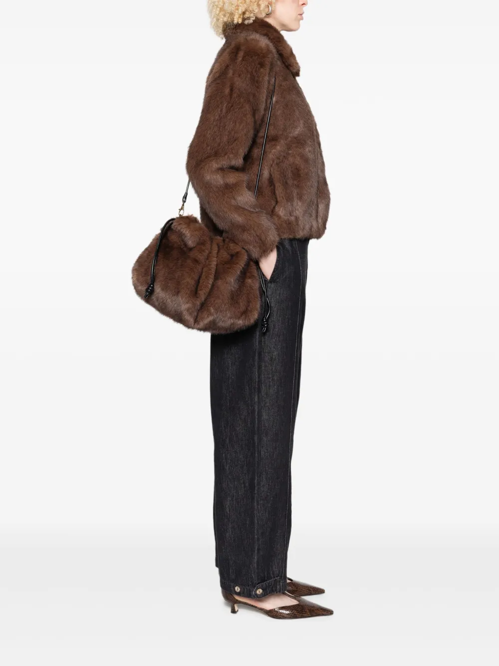YERSE textured drawstring bag | Image 2