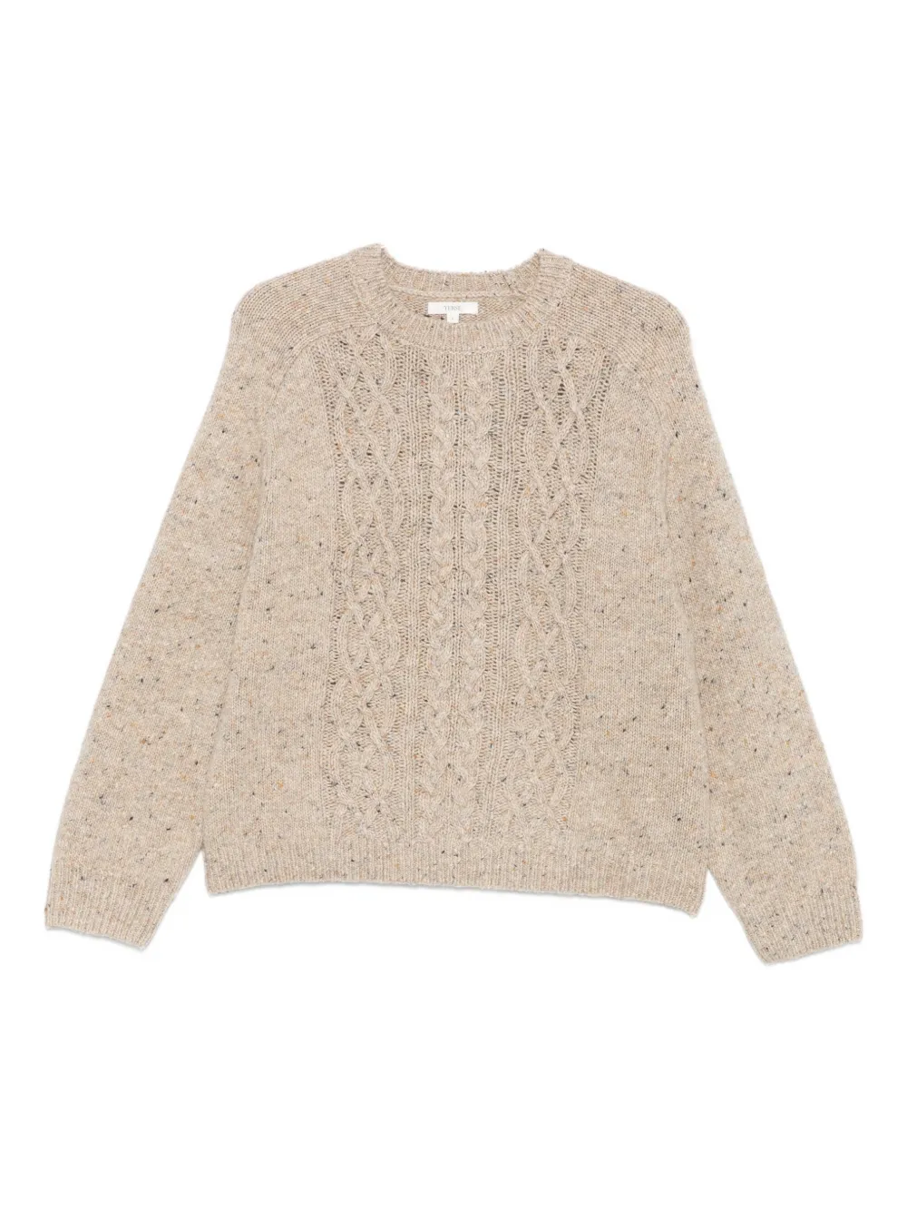 YERSE cable-knit sweater | Neutrals | Image 1