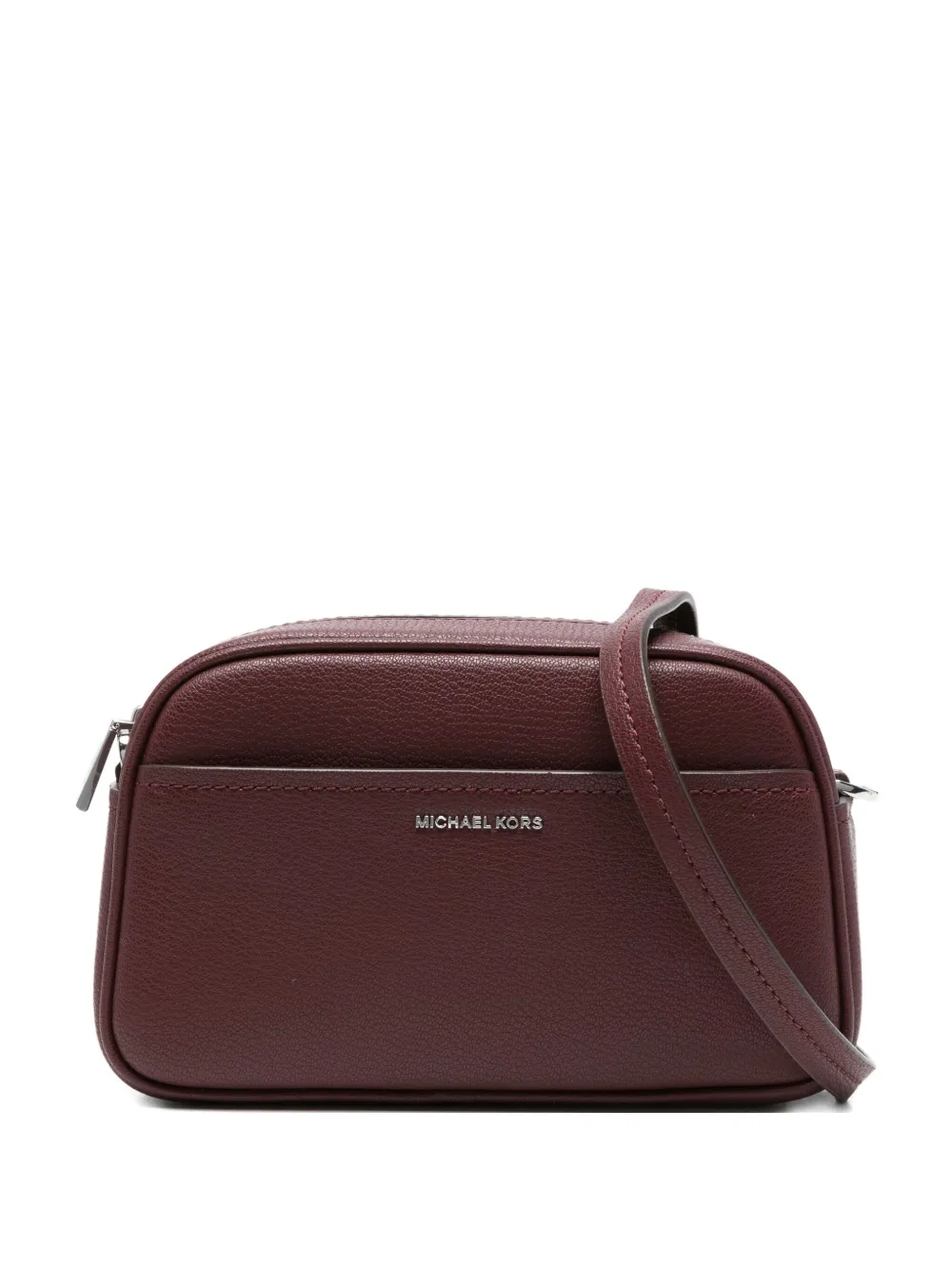 Michael Kors Zip-top Cross-body Bag In Red