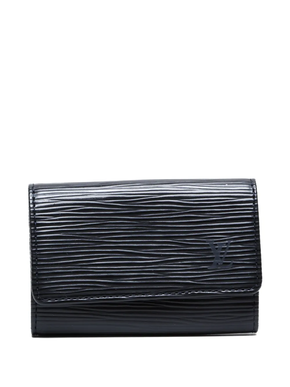 Louis Vuitton Pre-Owned 2004 leather keycase | Black | Image 1