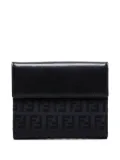 Fendi Pre-Owned 1990-2000s Zucchino FF wallet - Black
