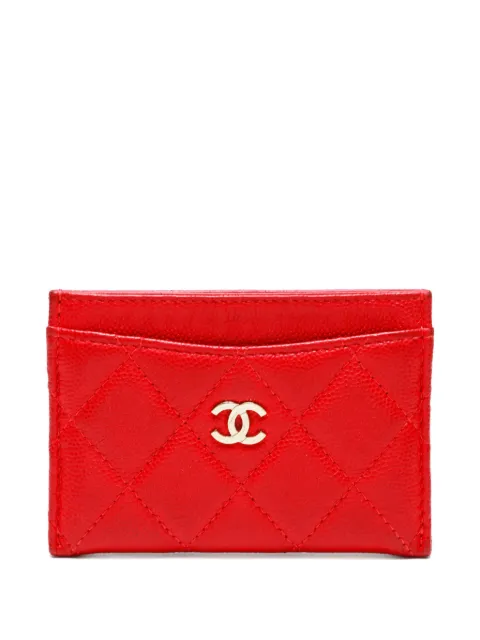 CHANEL Pre-Owned 2019 Matelasse CC Mark cardcase