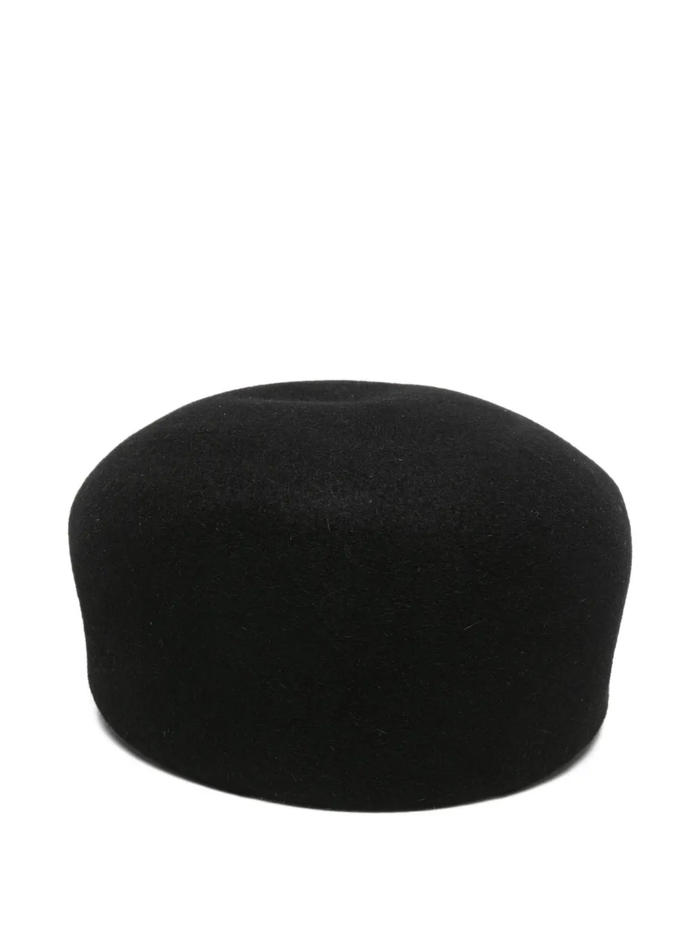 KHAITE newsboy cap - Zwart