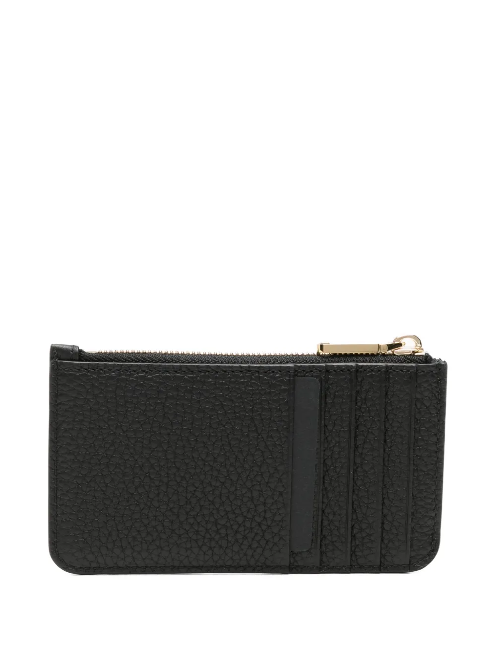 Bally stripe zip-around cardholder - Zwart