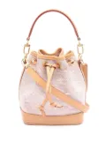 Louis Vuitton Pre-Owned 2021-2025 Monoglam Nano Noe bucket bag - Pink