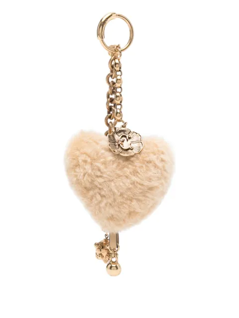 Chloé heart bag charm
