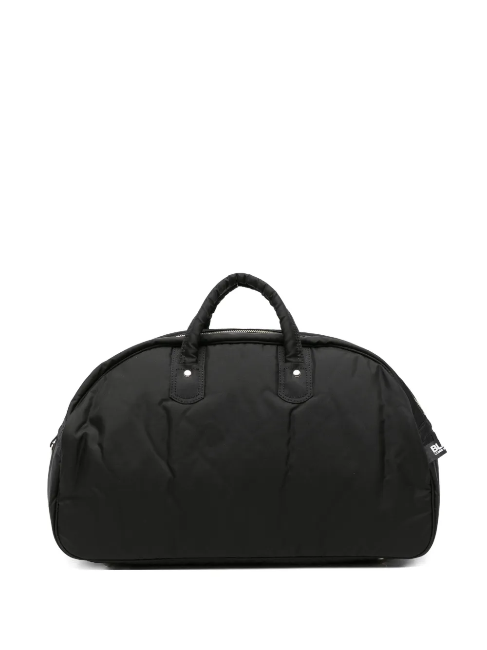 Black Comme Des Garçons Zip Padded Tote Bag In Black
