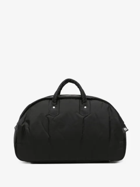 Black Comme Des Garçons zip padded tote bag
