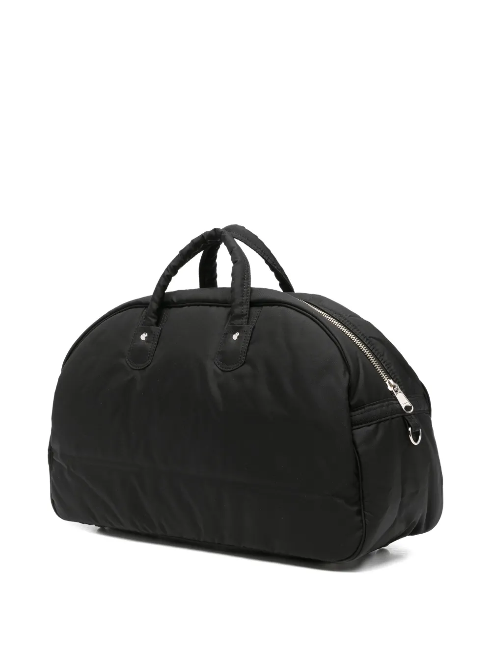 Black Comme Des Garçons Zip Padded Tote Bag In Black