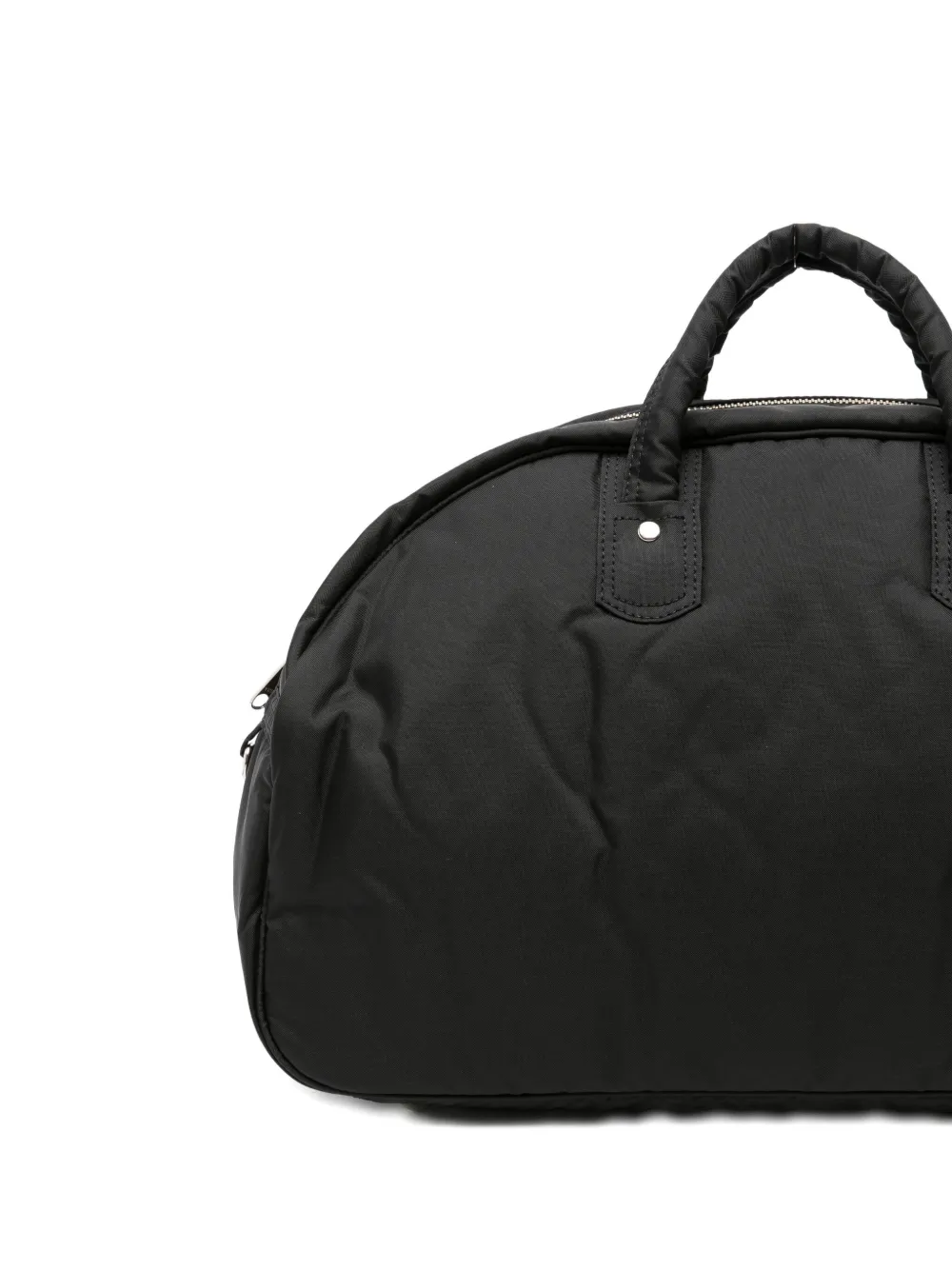 Black Comme Des Garçons Zip Padded Tote Bag In Black