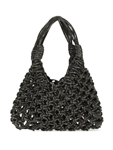 Hibourama crystal-embellished shoulder bag