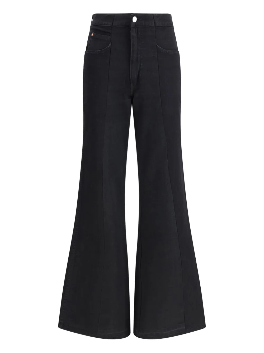 E.l.v Denim E. L.v. Denim Odette Jeans In Black