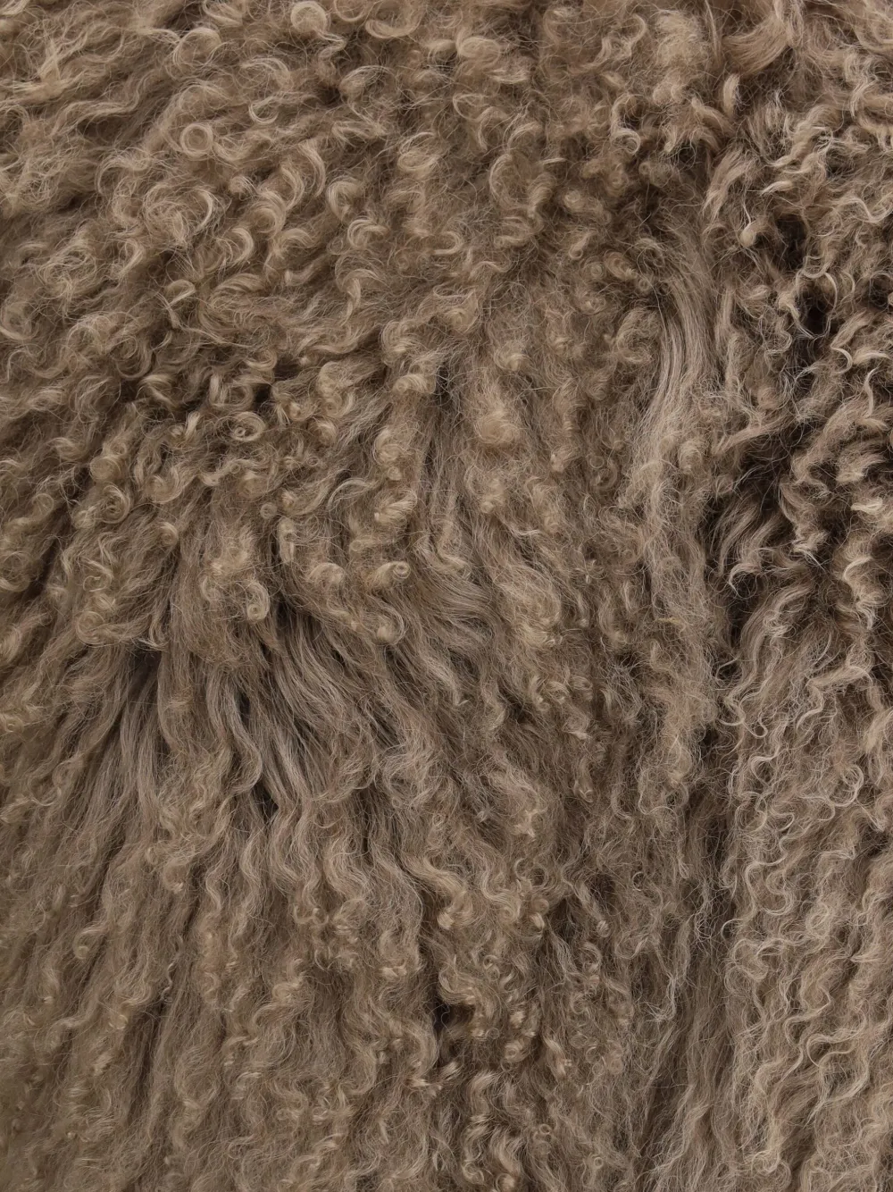 Sword 6.6.44 Mongolia Short Fur Jacket In Brown