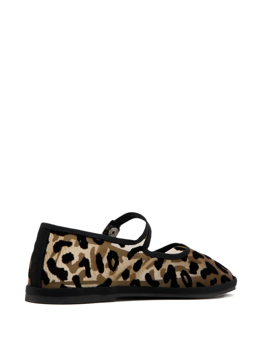 Capulette Serengeti Leopard-print Ballet Flats In Brown