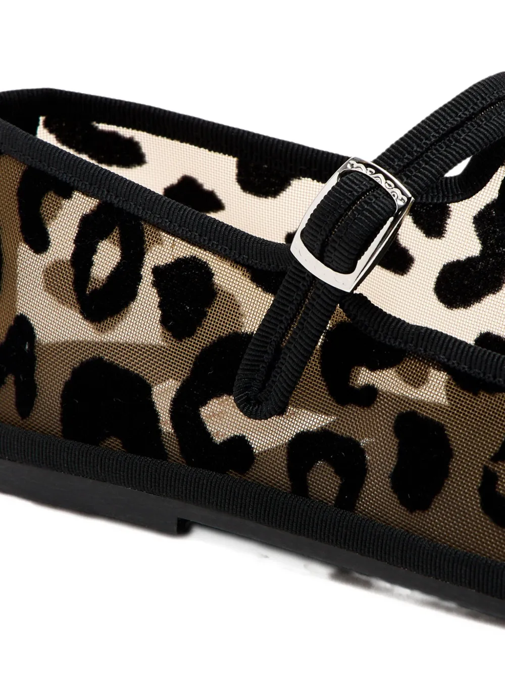 Capulette Serengeti Leopard-print Ballet Flats In Brown