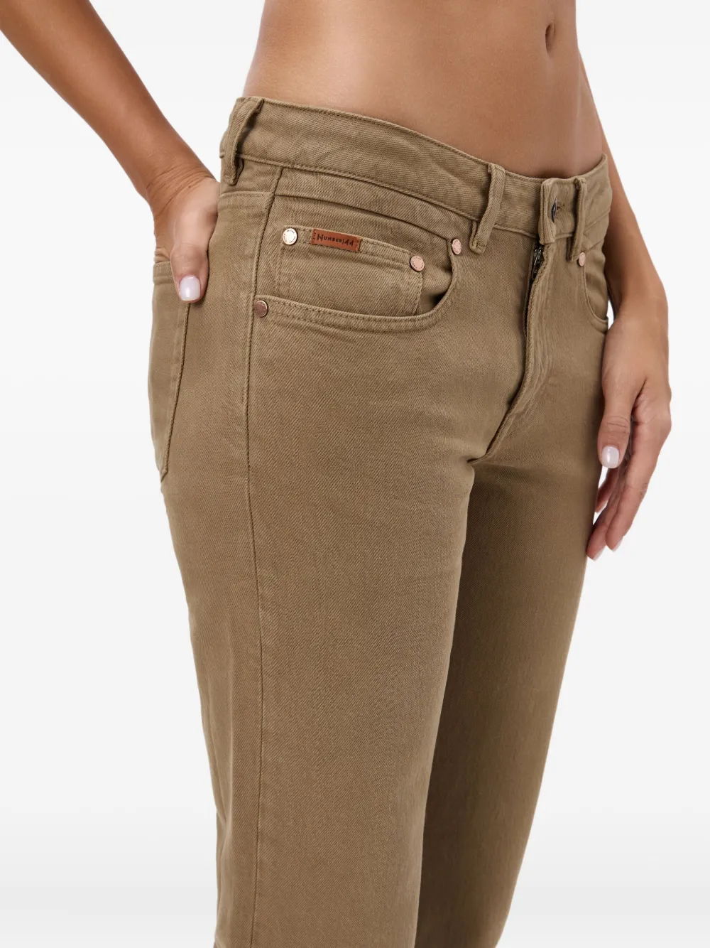 No44 Ivy Ankle Jeans In Green