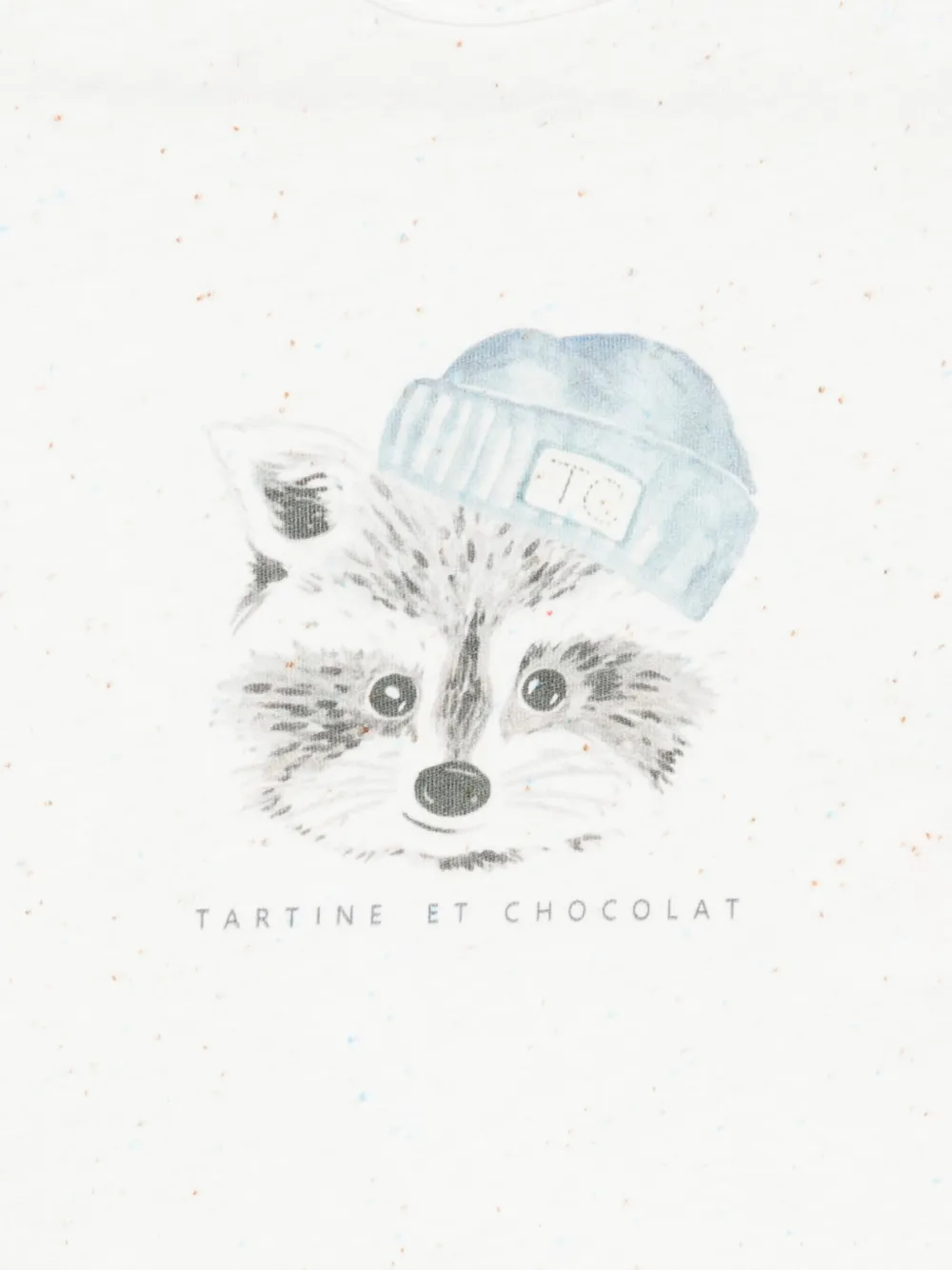 Tartine Et Chocolat T-shirt met print en lange mouwen Beige