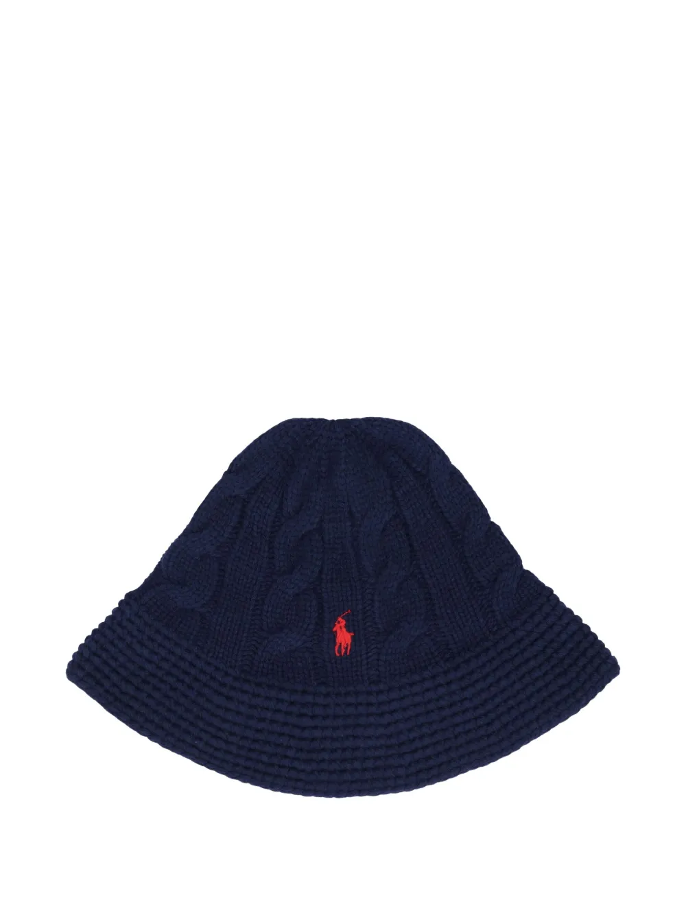 Polo Ralph Lauren cable-knit bucket hat - Blauw