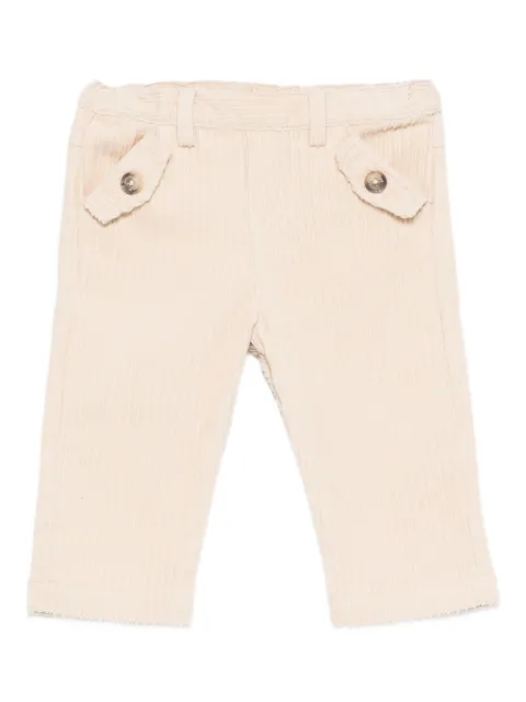 Tartine Et Chocolat corduroy button-detail pants