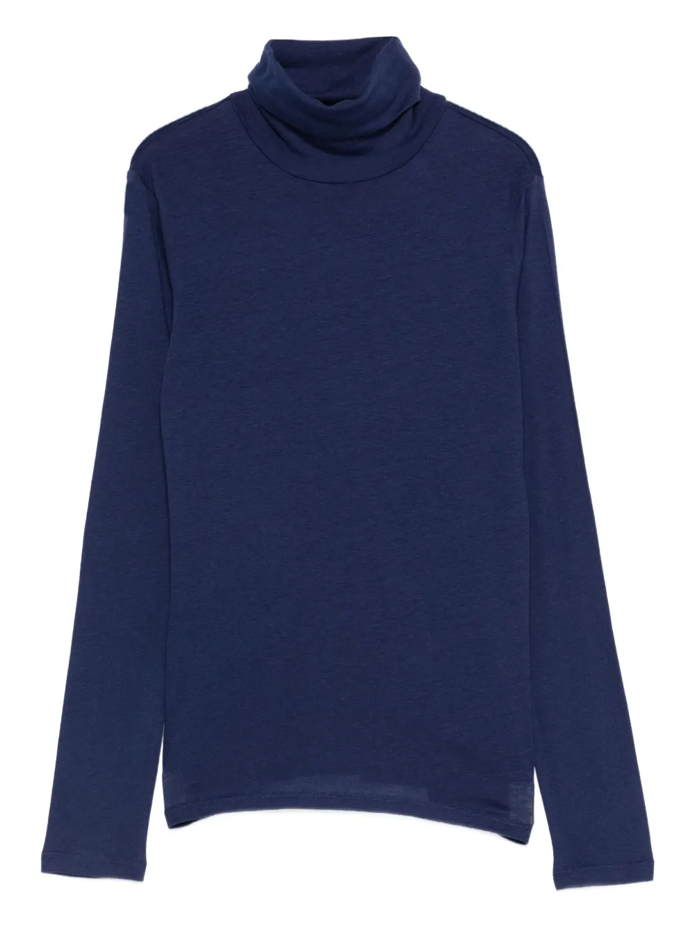 Majestic Filatures long-sleeved roll-neck top | Blue | Image 1