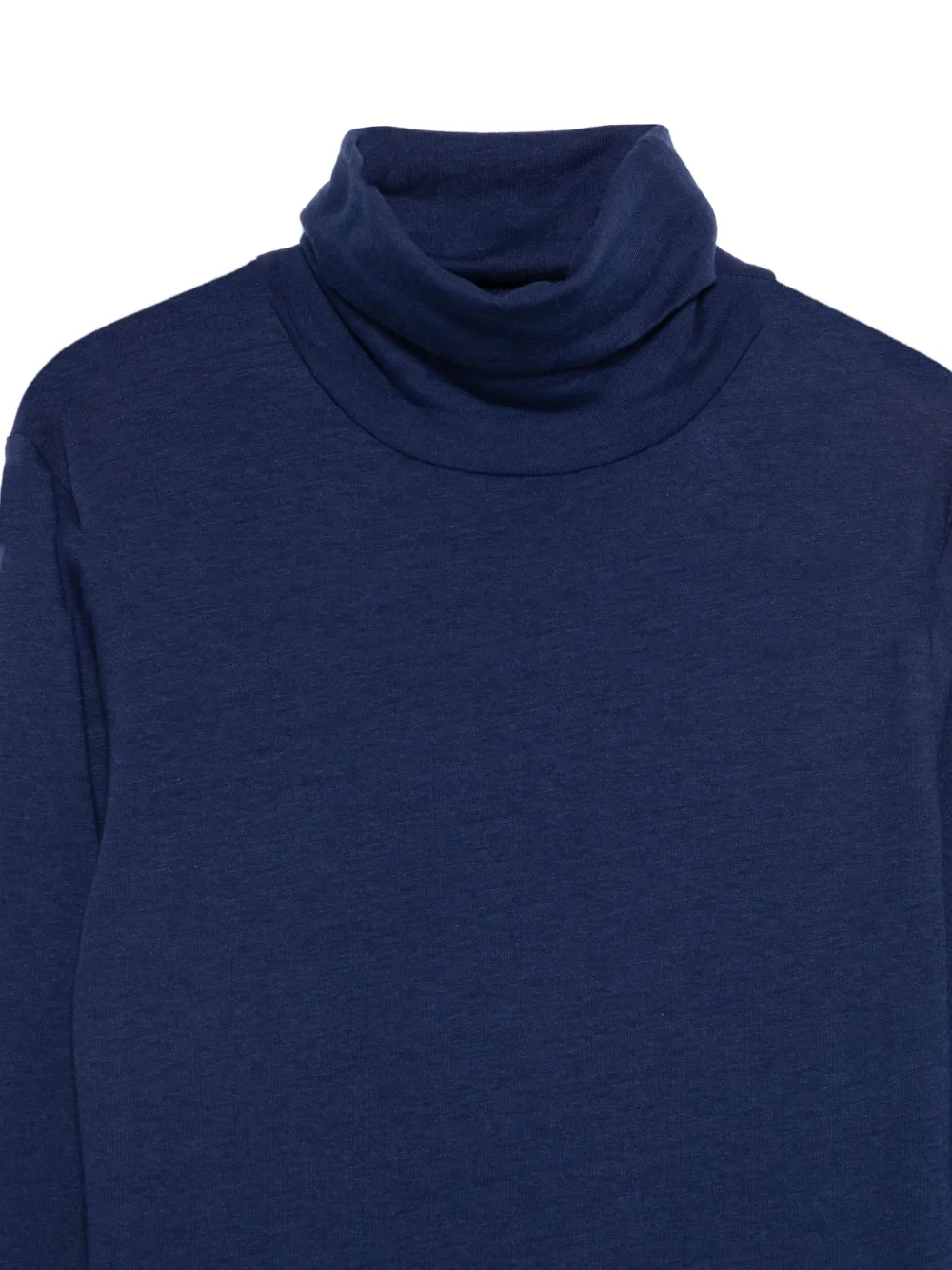 Majestic Filatures Top met col Blauw