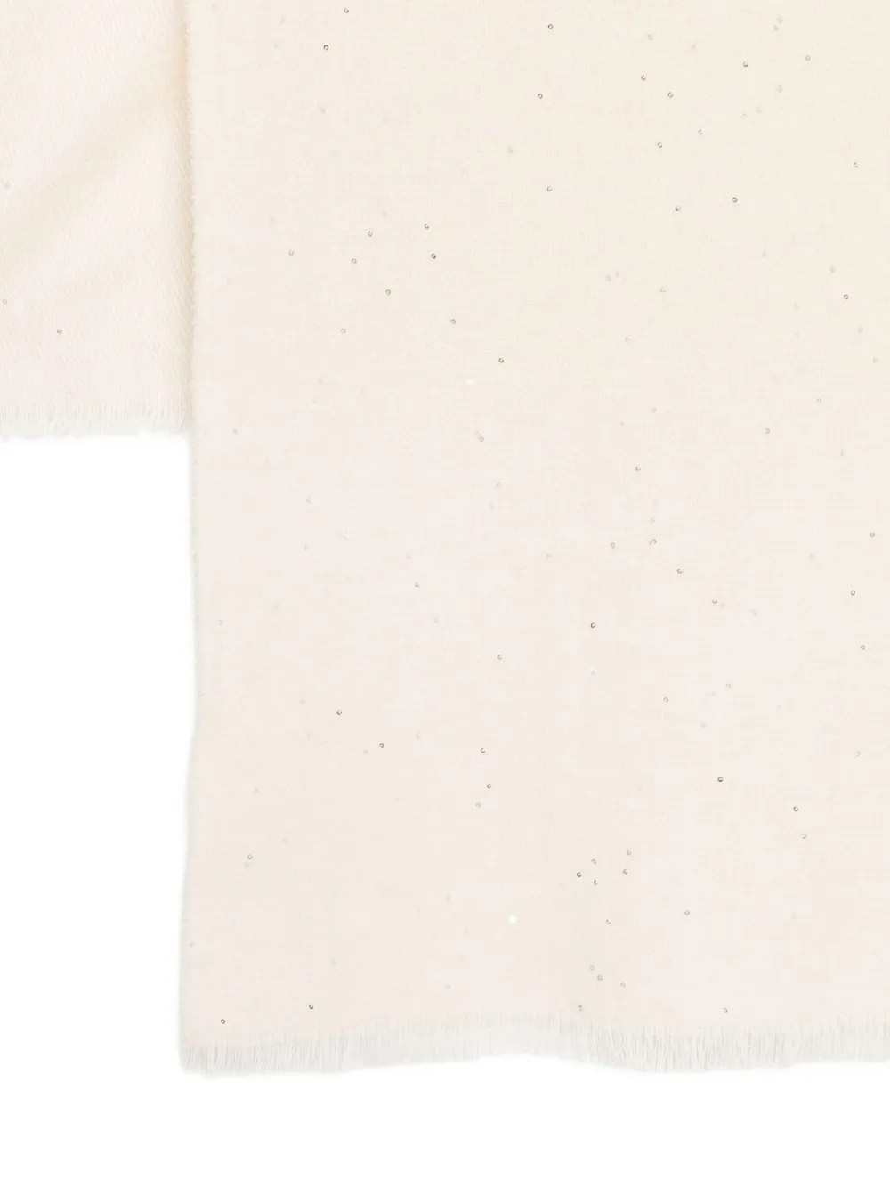 Peserico Sequin-embellished Scarf In Neutral