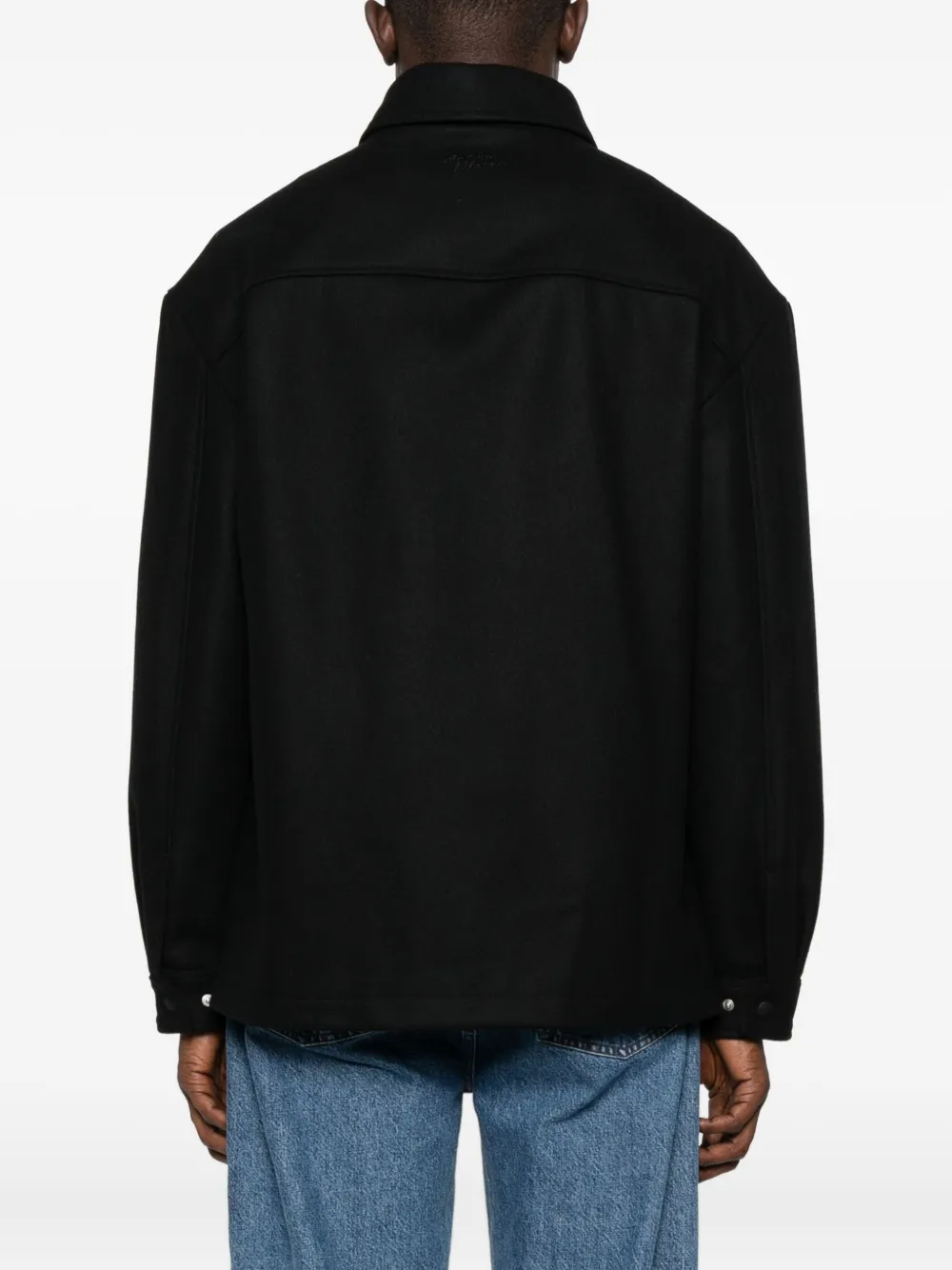 Maison Kitsuné Casual jack Zwart