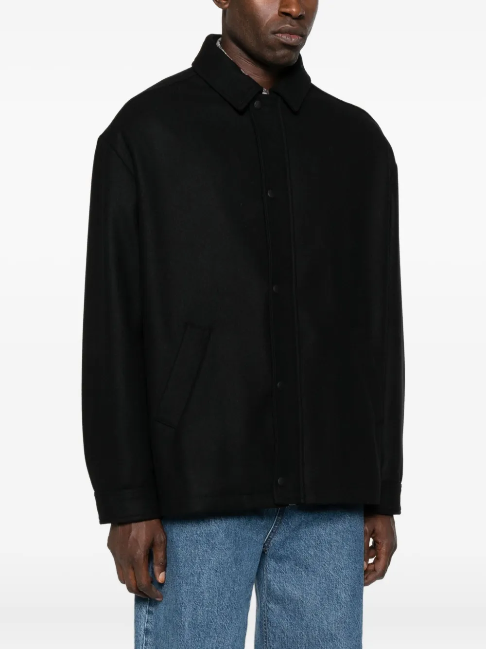 Maison Kitsuné Casual jack Zwart