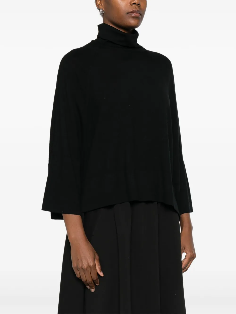  Psophia Pull à Col Roulé - Noir 