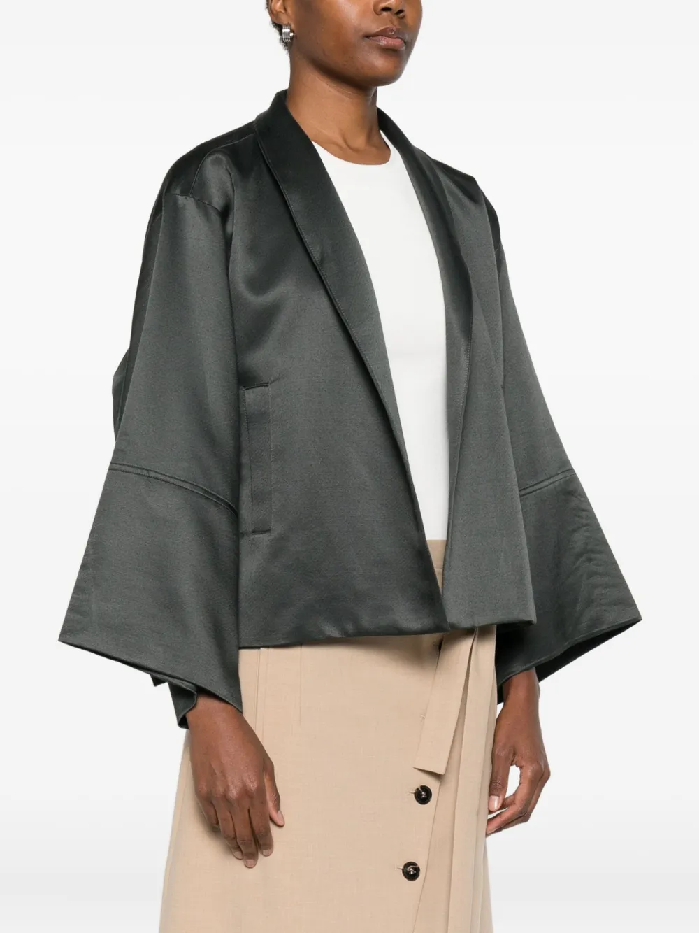 PSOPHIA Jack van wolblend Zwart