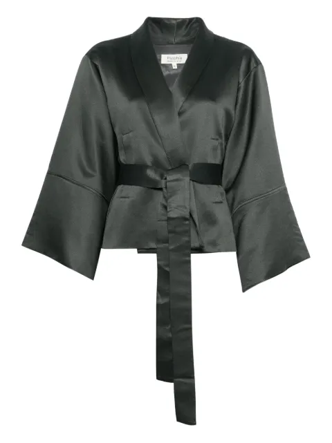 PSOPHIA veste en laine mélangée