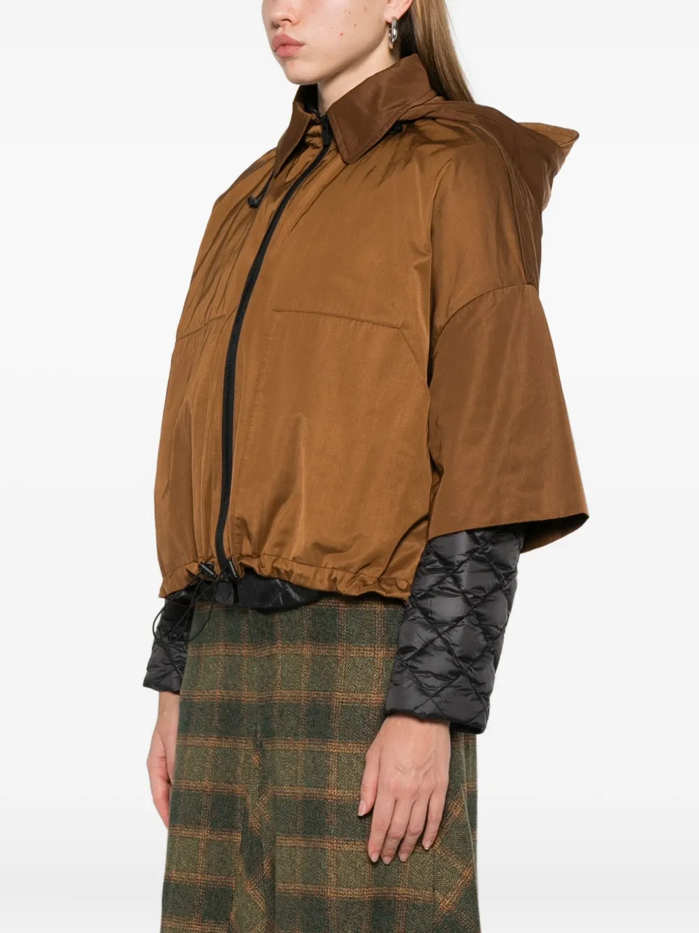 PSOPHIA Jack met ritssluiting Bruin