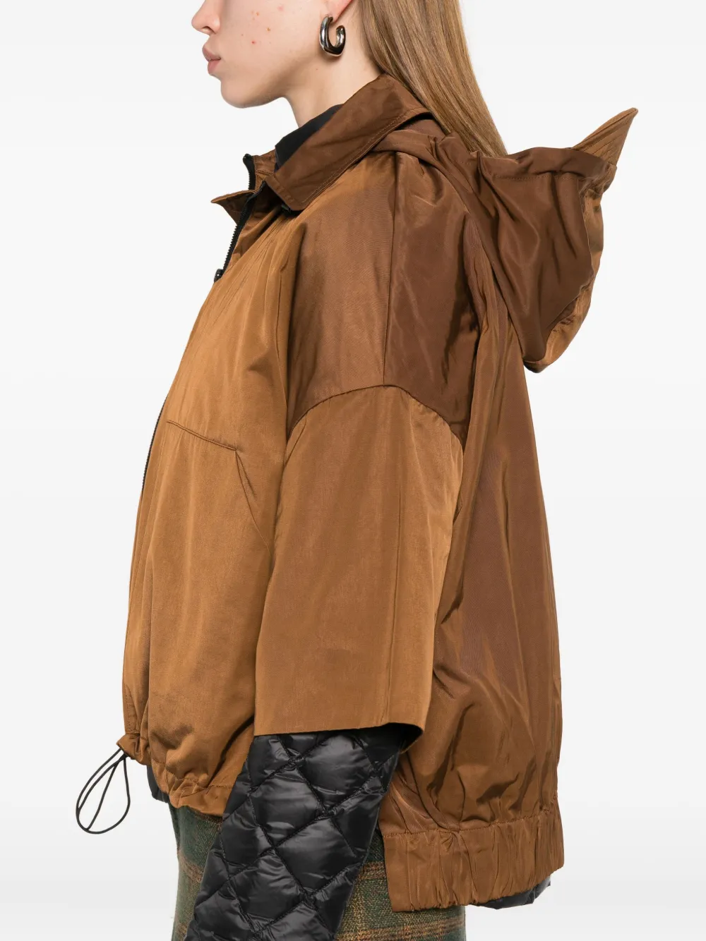 PSOPHIA Jack met ritssluiting Bruin