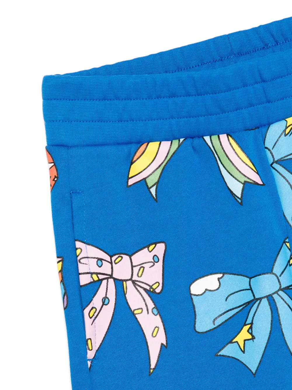 Stella McCartney Kids Trainingspak met strikprint Blauw