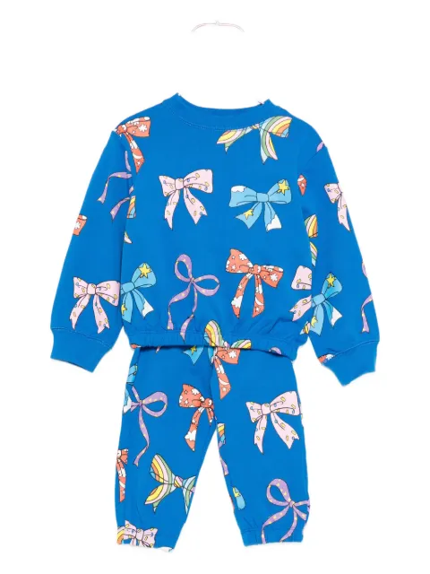 Stella McCartney Kids bow-print tracksuit 