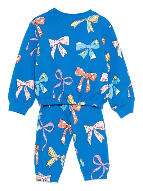 Stella McCartney Kids bow-print tracksuit 